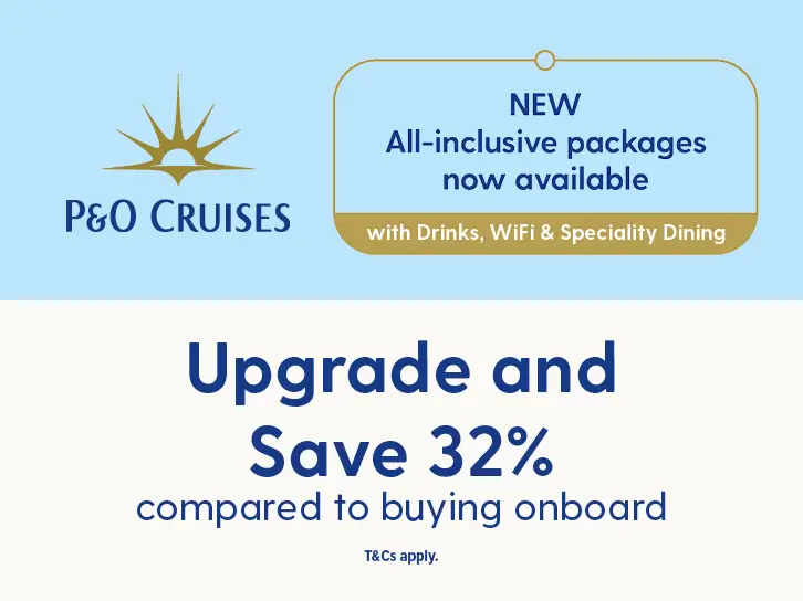 P&O New All Inclusive Packages T&C's